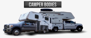 The Camper Body Is A Douglass Specialty, With The Serious - Camper Truck Bodies #2646965