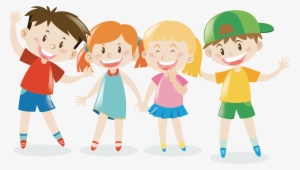 Child Clip Art - Happy Children Clipart Png #2647924