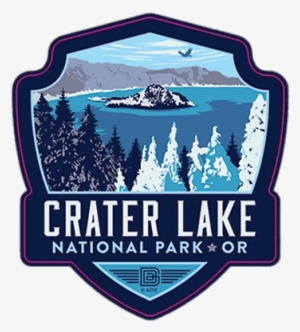 Crater Lake National Park Emblem - Canyonlands National Park Sticker #2648453