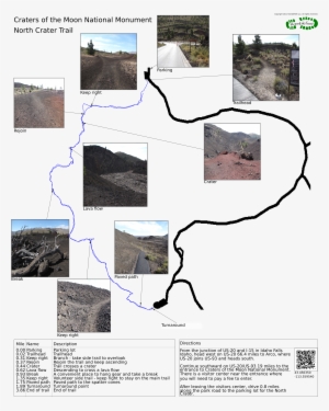 North Crater Trail - Caves Trail Craters Of The Moon National Monument #2648537