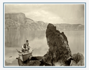 Fine Art Prints Of Historical Photos From Oregon's - Wizard Island #2648557