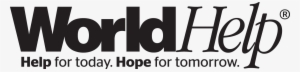 World Help Logo With Tagline Slate - World Help #2649023