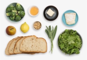 Brie & Pear Grilled Cheese Sandwiches With Brussels - Cheese Sandwich #2649410