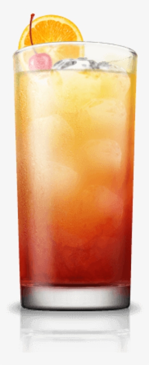 Drinks Transparent Tequila - Tequila Sunrise Cocktail Png #2649603