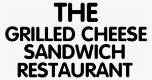 The Grilled Cheese Sandwich Restaurant Logo - Squarespace Side Menu #2650062