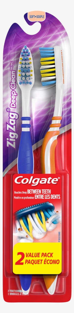 Colgate Zig Zag Deep Cleantoothbrush, Soft - Sparkler #2650374