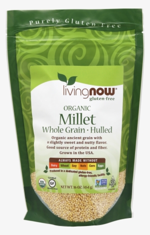 Millet, Organic - Now Foods Amaranth Grain - 1 Lb #2650772
