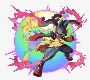 Mega Evolution Png - Pokemon Mega Lucario Art #2651170