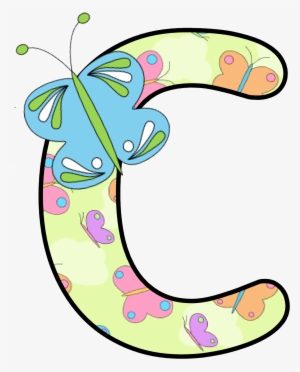 Clipart Butterfly Alphabet - Printable Letters With Butterflies - Free ...