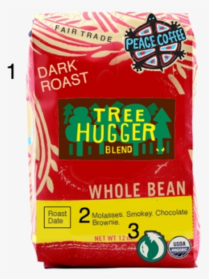 Picture - Peace Coffee Organic Whole Bean 12 Oz - Espresso Blend #2651982