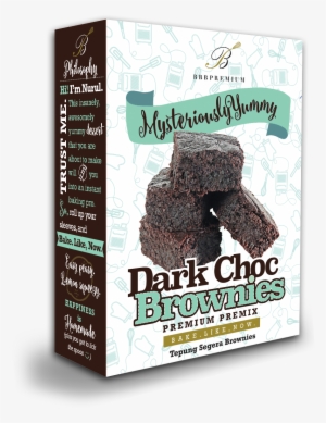 Bbbmix Dark Choc Brownies Premix - Chocolate Cake #2652011