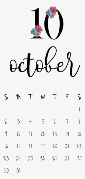 October Creative Calendar, Calendar Design, 2018 Printable - Beautiful December 2018 Calendar #2652337
