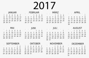 This Free Icons Png Design Of Kalender 2017 Deutsch #2652714