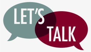 Let's Talk - Let's Talk Speech Bubble #2653473