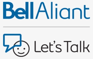 Bell Aliant Bell Lets Talk Logo Stacked - Bell Let's Talk Day 2018 #2653695