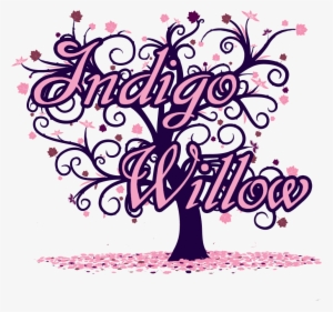 Indigo Willow Logo 2 26 16 More Prominent - Tree Design #2654479