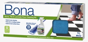 Stone Tile Laminate Cleaning Kit - Bona Bina - Stone, Tile - And Laminate - Floor Cleaning #2654731