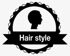 Hair Salon Badge - Hair Logo Vector Png #2655043