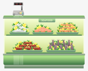 This Free Icons Png Design Of Supermarket Seafood Counter #2655192