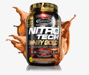 Nitro Tech Bottle - Nitrotech Whey Gold 5.5 Lbs #2655366