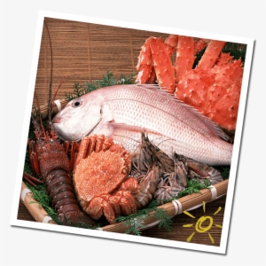 Seafood - ポスターグリップスタンド看板 屋内用 B1横ロウ片面シルバー #2655713