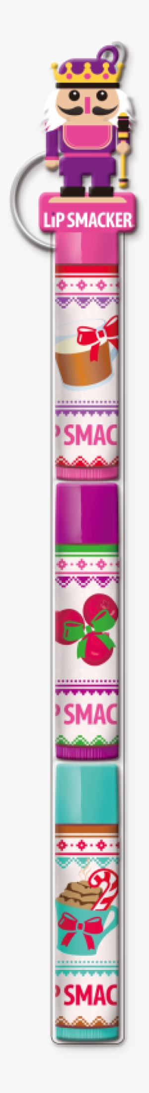 Holiday Trio Cane - Lip Smacker Trio Cane - Snowman, Clear #2656039