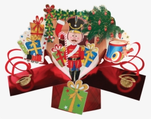 Second Nature Nutcracker Pop Up Christmas Card #2656132