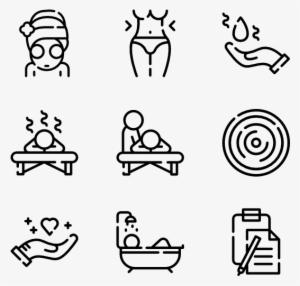 Spa & Wellness 80 Icons - Massage Icon Free #2656206