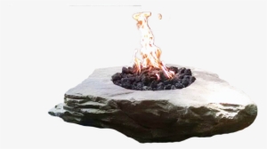 Fireboulder Large Natural Stone Fire Pits - Flame #2657297