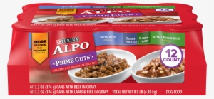 Purina Alpo Prime Cuts Variety Pack Dog Food #2657690