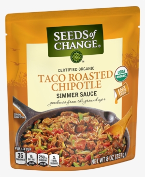 Taco Roasted Chipotle Simmer Sauce - Seeds Of Change Quinoa #2659602