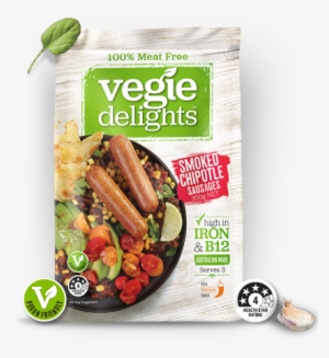 Health Star Rating 4 Stars - Vegie Delights Sausages #2659788