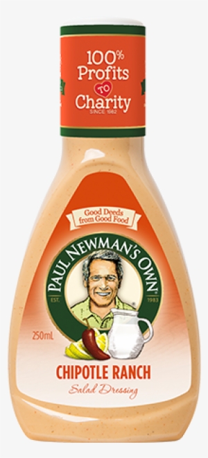 Chipotle Ranch Dressing 250ml - Paul Newman's Honey & Apple Cider Salad Dressing #2659832