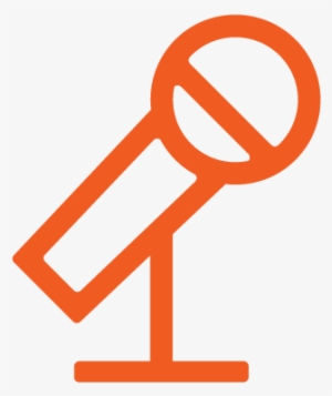 07 Icon General Speech Rgb Orange - Icon #2660840