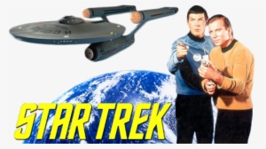 Star Trek Tv Show Image With Logo And Character - Best Of Star Trek Magazine 2 #2661477