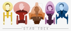 Clipart Freeuse Stock The Captains By Janegay On Deviantart - Star Trek Clipart Png #2661546