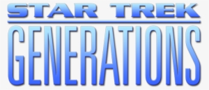 Star Trek Generations Logo #2661563