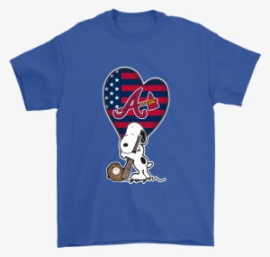 Atlanta Braves Snoopy Baseball Sports Shirts - Shirt #2661848