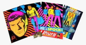 Mopop Shop - Star Trek 50th Anniversary Black Light Poster Set Of #2661950