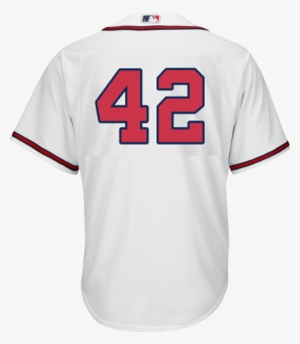 Jackie Robinson Day 42 Jersey - Atlanta Braves Freddie Freeman White Home 2017 Men's #2661951