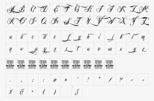 Character Map - Nino Script #2663191