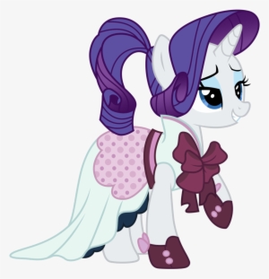 Clip Art Freeuse Stock Cannon Vector Rarity - My Little Pony Rarity Dress #2663575