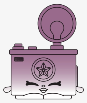 Shopkins Season 7 Hollywood Team Kimmy Camera Rarity - Flash #2664007