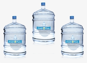 5 Gallons Water Bottle - Aqua Light Fles, Drinkwater, 18,9l, Transparant #2665102