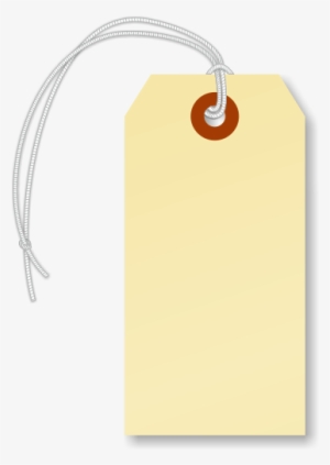 Blank Manila Cardstock Tag With Elastic #2665451