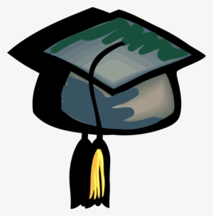 Vector Illustration Of High School, College And University - Creche Graduation #2666864