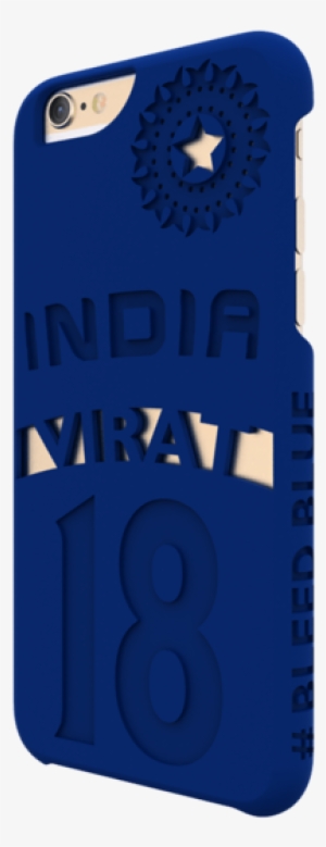 Jet Blue Virat Case For Iphone 6 Gold Left View - Iphone #2667738