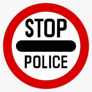Clipart Royalty Free Download File Singapore Road Signs - Police Check Point Signs #2669838