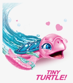 1/4 Cuteseas Pets - Robo Alive Cute-seas Pink Turtle By Zuru #2670515