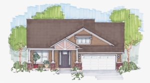 1,906 Sf Craftsman Style - Architecture #2670623